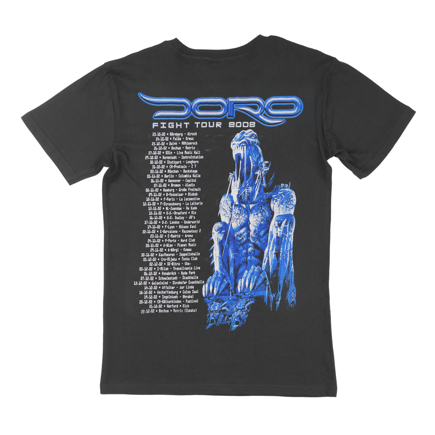 Doro "Fight Tour 2002" T-Shirt