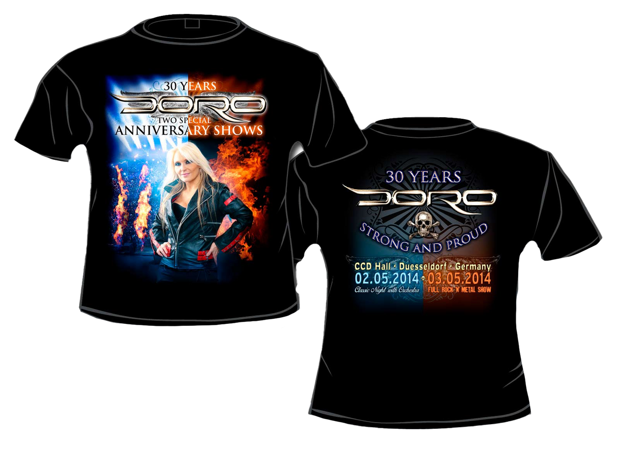 30 Years Anniversary Live Shows - T-Shirt DORO