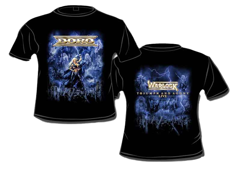 Doro "Triumph & Agony LIVE" T-Shirt