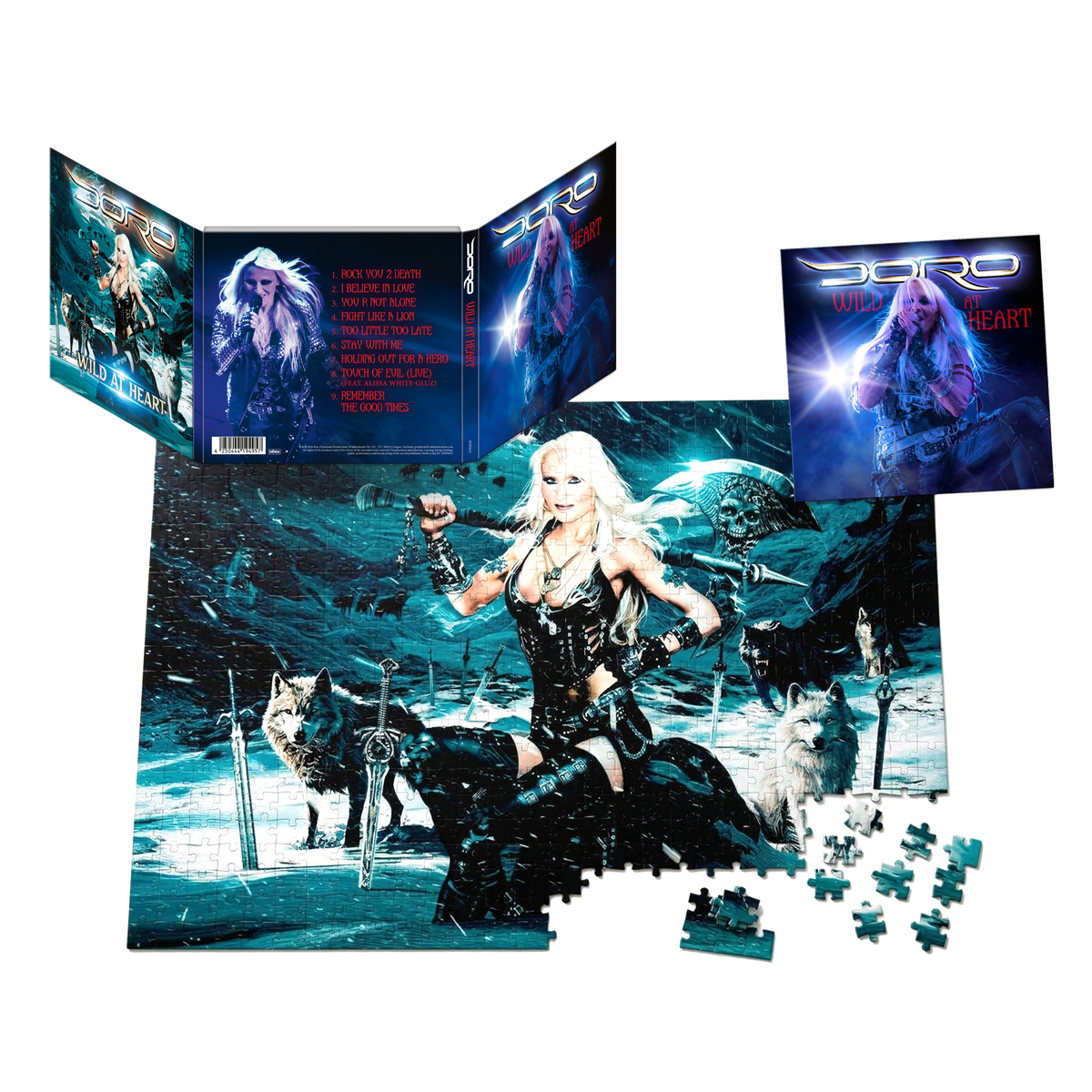Wild At Heart - CD Box: 500er Puzzle in Box + Fotokarte + Digi (Ltd. 1.000 Copies) - Release: 11.12.2026