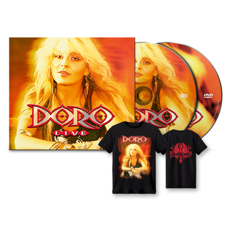 Live CD & DVD Digipak + T-Shirt - Bundle