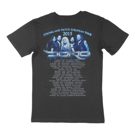 Doro "Strong & Proud Tour 2015" T-Shirt