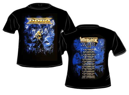 Triumph & Agony Tour 2021 - T-Shirt DORO