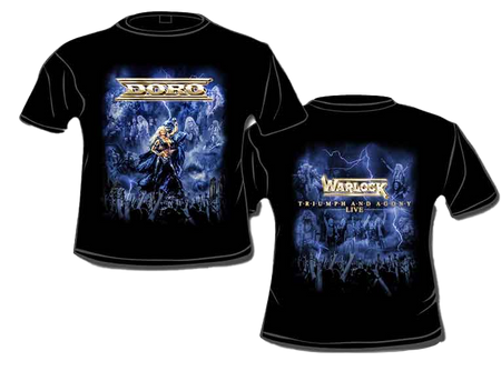 Triumph & Agony LIVE - T-Shirt DORO