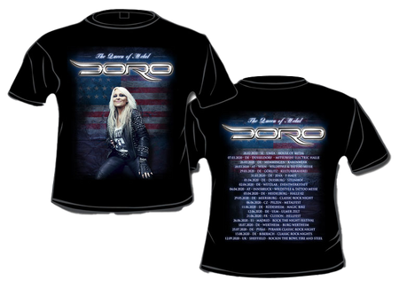 The Queen of Metal Tour 2020 - T-Shirt DORO