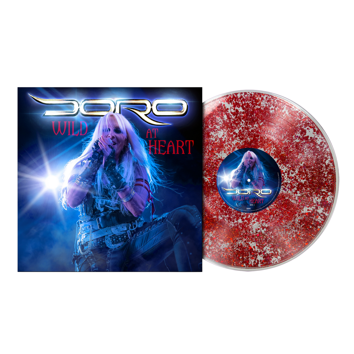 Wild At Heart - Vivid Red Glitter Liquid Vinyl (Ltd. 500 Copies) - Release: 11.12.2026